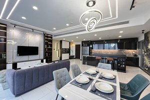 Luxury 2 bedroom apartment with open view for sale at Empire City Linden 
