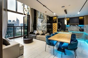 Ultra-Luxury Loft Apartment For Rent in The Metropole | Full High-End Interior | River View