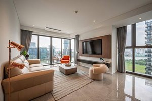 Luxury 3-Bedroom Apartment for Rent at The Metropole Thu Thiem – Opera | Ba Son Bridge & Saigon River View