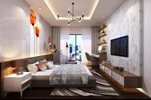 European-style luxury penthouse apartment for sale in Midtown with area 248m2