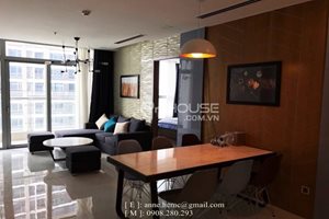 3 bedroom apartment for rent in Vinhomes Central Park, modern design, luxury furniture, beautiful view to the river