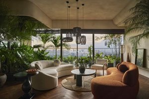 Tropical style Penthouse apartment for sale in Waterina Suites