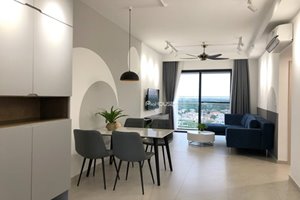 Beautiful apartment for rent with villa view in Hung Phuc Premier with full furniture