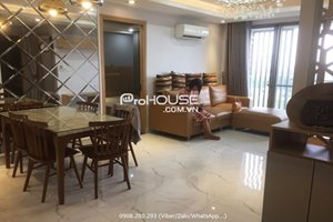 Low rental 2 bedroom in Happy Residence with full furniture and nice view