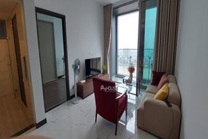 High floor apartment for rent with nice view in Empire City with 1 bedroom fully furnished