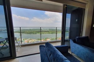 River view apartment for rent in The Nassim Thao Dien full furniture with 3 bedrooms