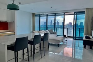 Super nice view apartment for rent in Sunwah Pearl with 2 bedrooms