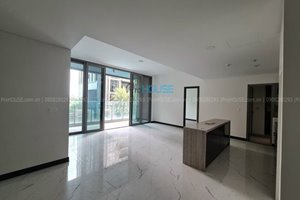 Large unfurnished apartment for rent in Empire City swimming pool view