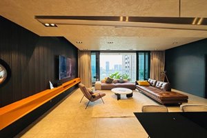For rent Empire City Linden apartment 2 bedrooms fully furnished modern with beautiful view