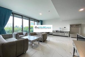 Luxury designed apartment for rent in Empire City on low floor with panoramic city view 2300$/month