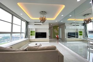 Spacious 3-bedroom apartment for rent with full furniture and open view at Star Hill