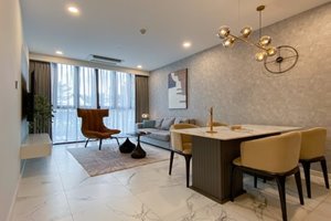 Nice apartment for rent with large balcony in The Metropole with 3 bedrooms