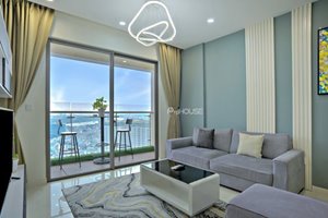 Panoramic city view 2 bedroom apartment for rent in Millennium District 4 with luxury furniture