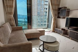 1 bedroom apartment for rent in Empire City with full high-class furniture and open view