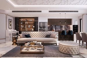Riverpark Premier for rent luxurious apartment with full high quality furniture