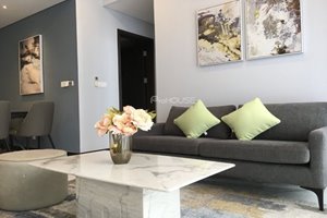 Modern designed 1-bedroom apartment for rent in Empire City with full furniture