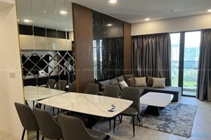 High-class apartment with modern interior nearby Thu Thiem bridge and Saigon river